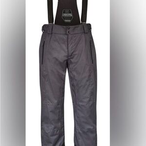 Men's Gray Ski Pants